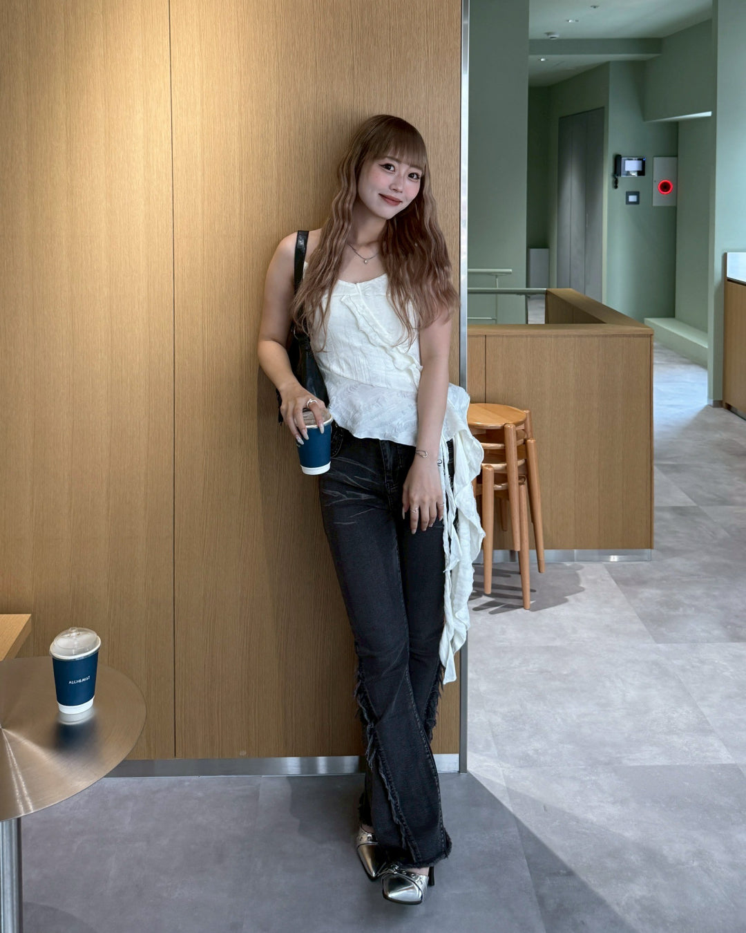 フリンジフレアデニムパンツ HZ2074 – YOLO（ヨロ）｜ファッション通販