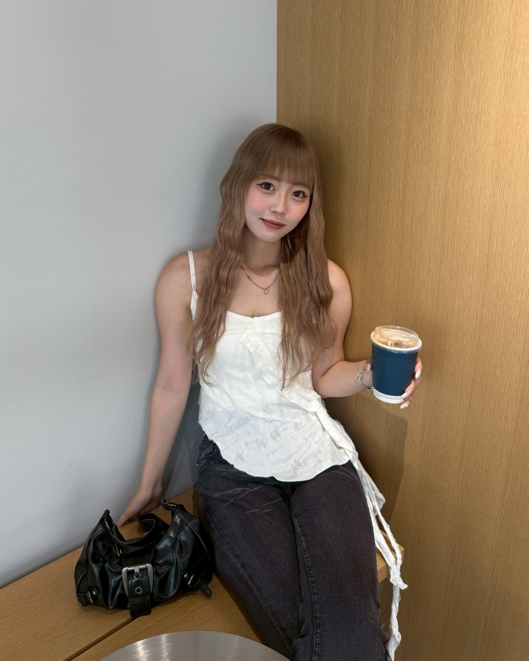 トップス kiyomomo54131 シアーベロアトップス(カットソー・Tシャツ) | a.v.v(アー・ヴェ