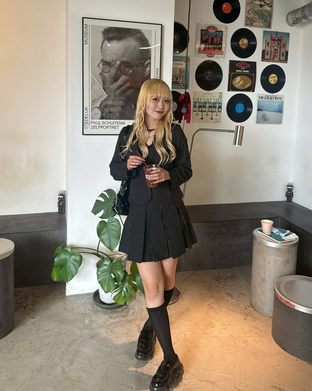 ストライプショートジャケット(セットアップ可能) HZ2126 – YOLO（ヨロ