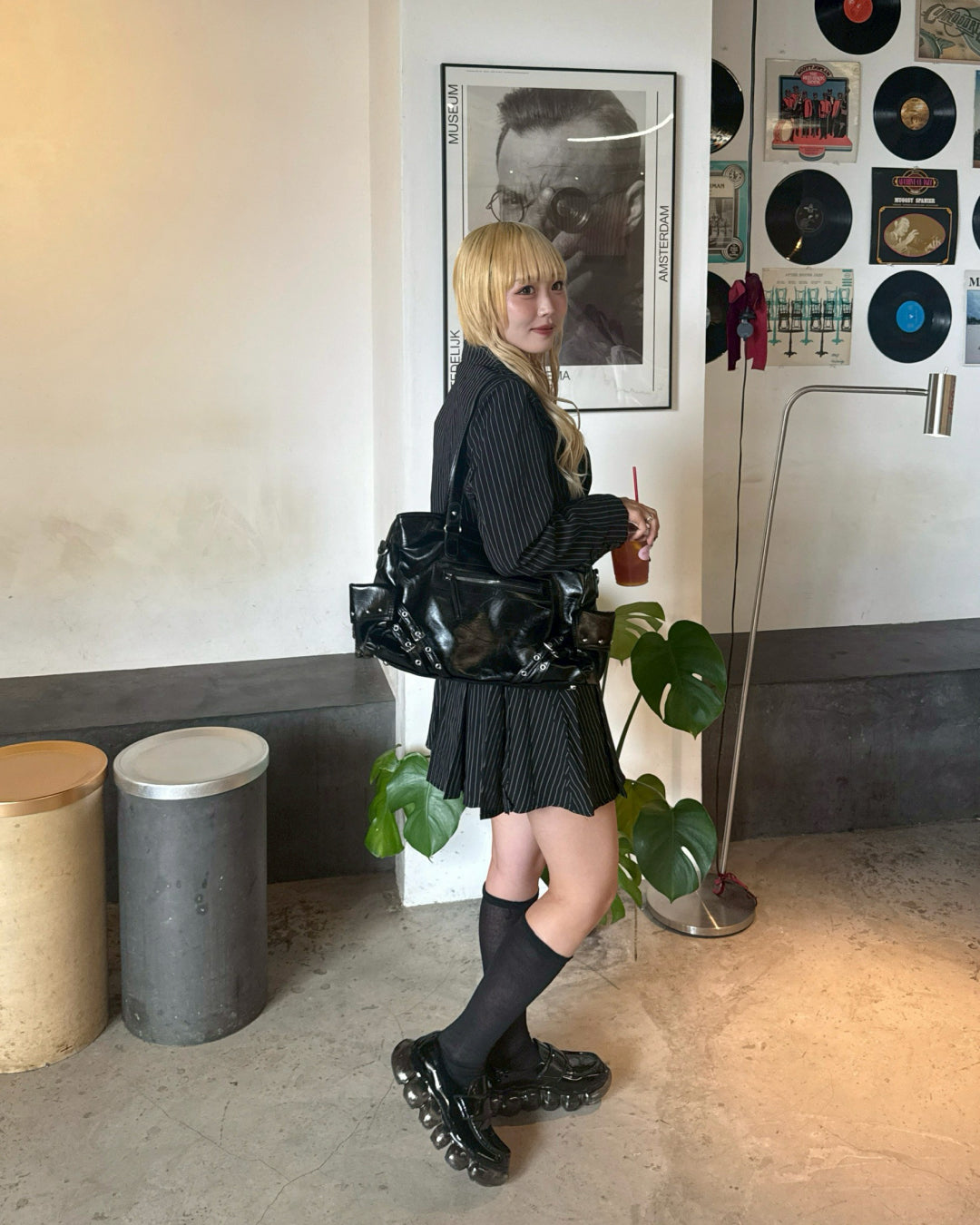 ストライプショートジャケット(セットアップ可能) HZ2126 – YOLO（ヨロ