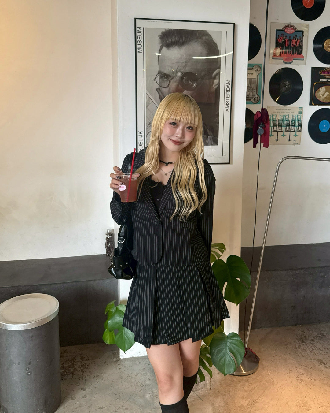 ストライププリーツスカート(セットアップ可能) HZ2127 – YOLO（ヨロ