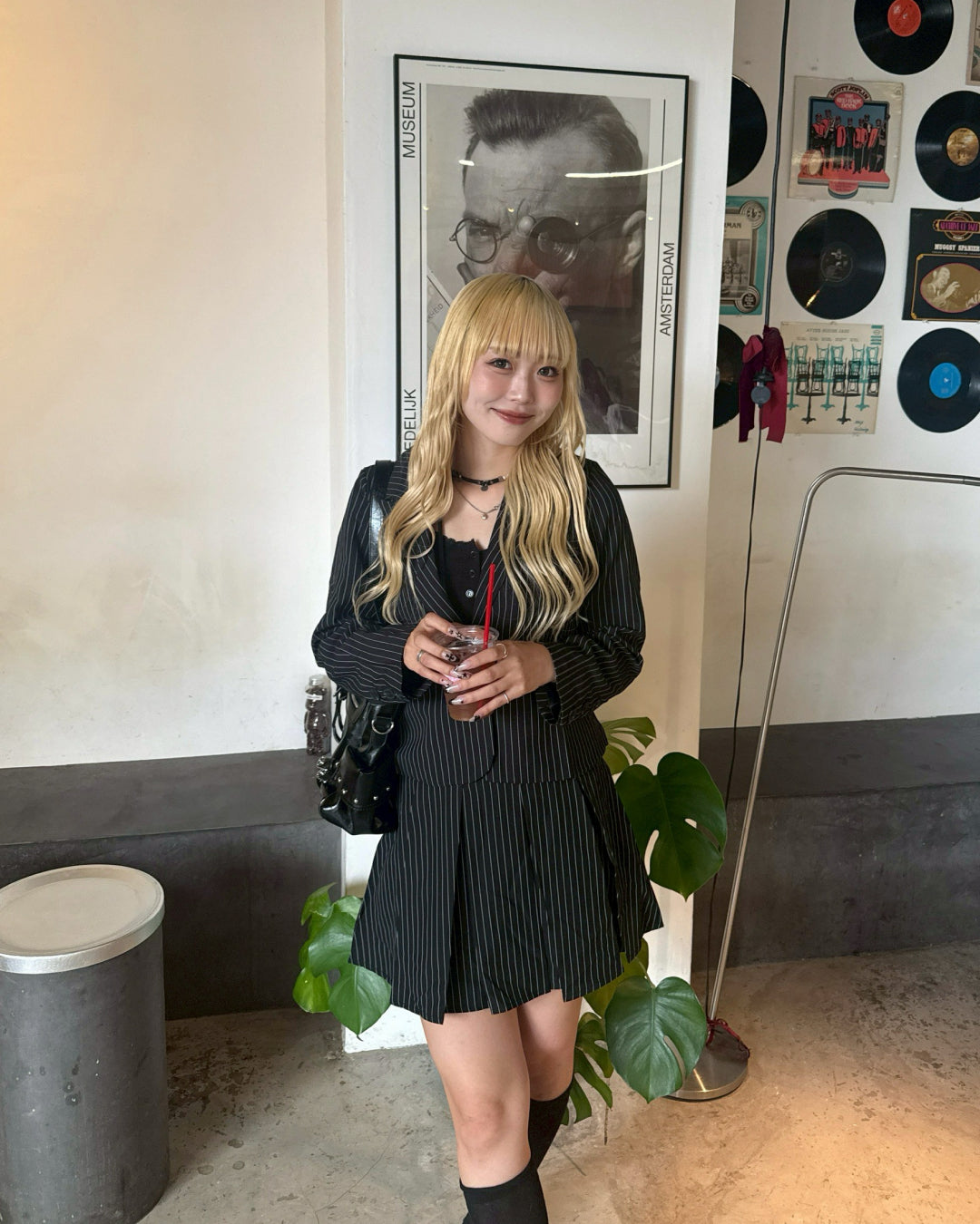 ストライププリーツスカート(セットアップ可能) HZ2127 – YOLO（ヨロ