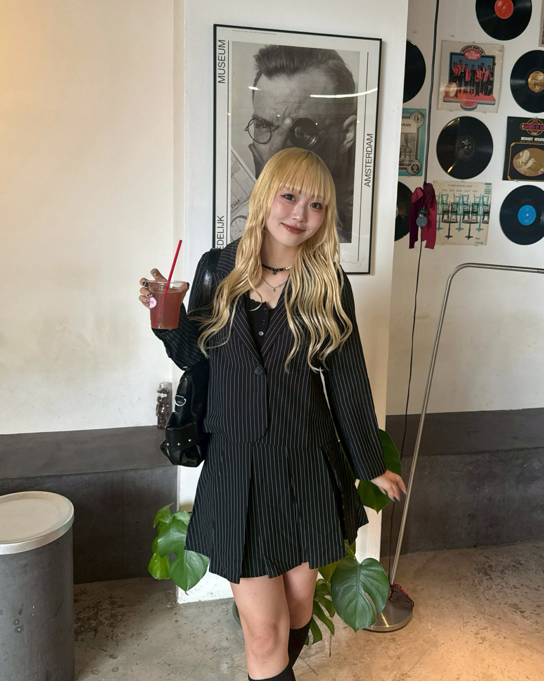 ストライププリーツスカート(セットアップ可能) HZ2127 – YOLO（ヨロ