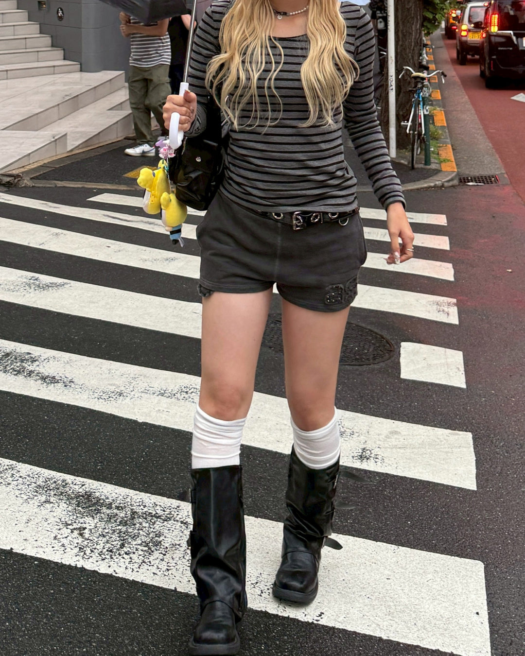 ベルトバックルミドルブーツ HZ2130 – YOLO（ヨロ）｜ファッション通販