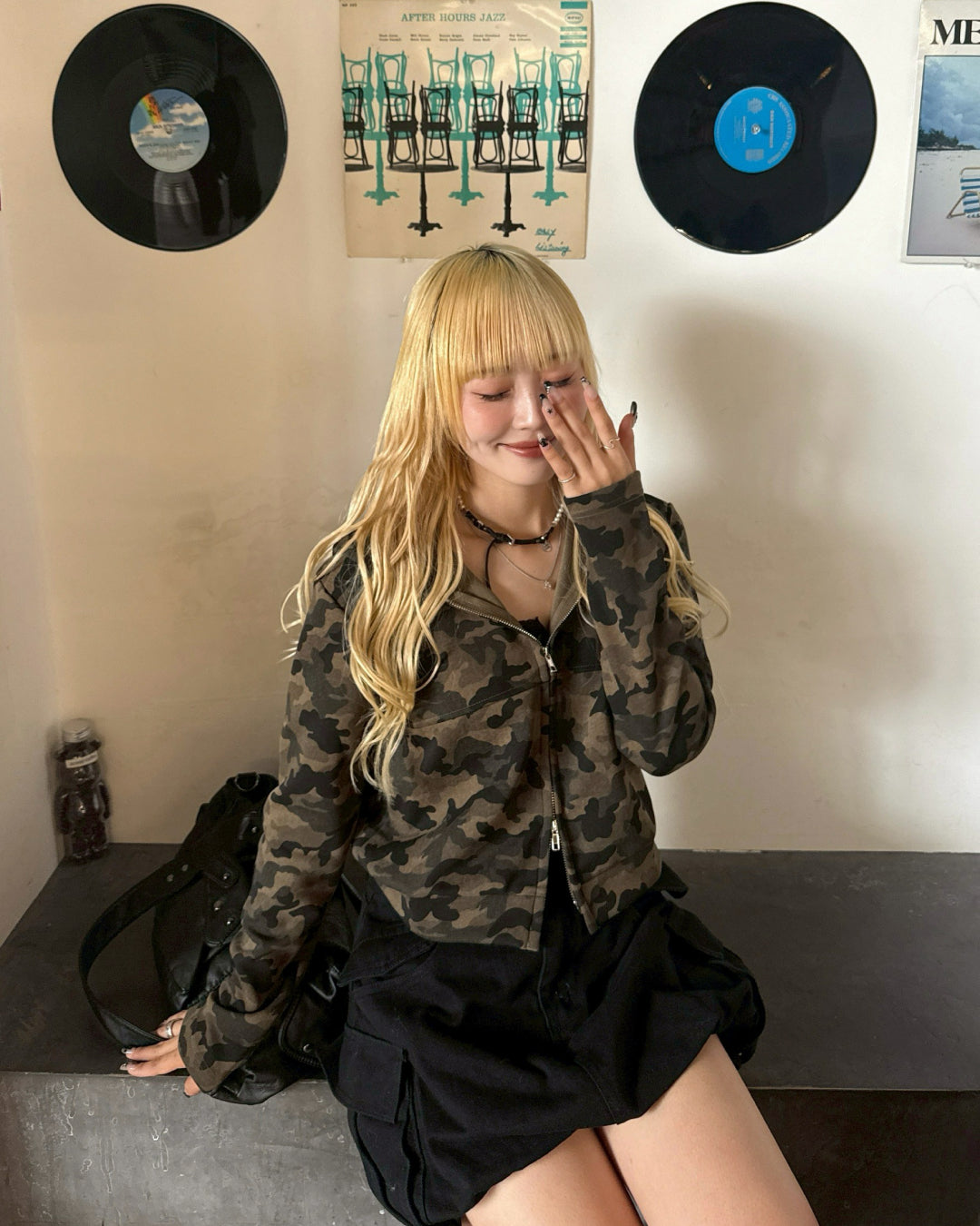 迷彩ダブルジップショートパーカー HZ2144 – YOLO（ヨロ