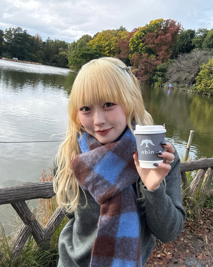 バイカラーマフラー HZ2161