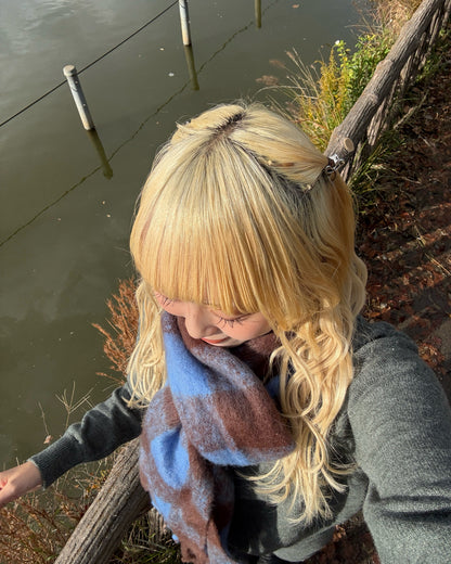 バイカラーマフラー HZ2161