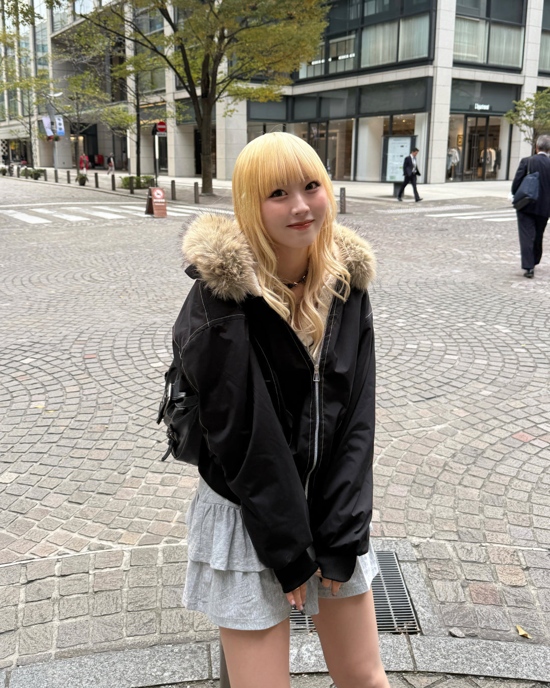 スウェットティアードミニスカート HZ2166