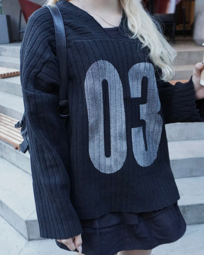 フロントナンバリングニット HZ2167