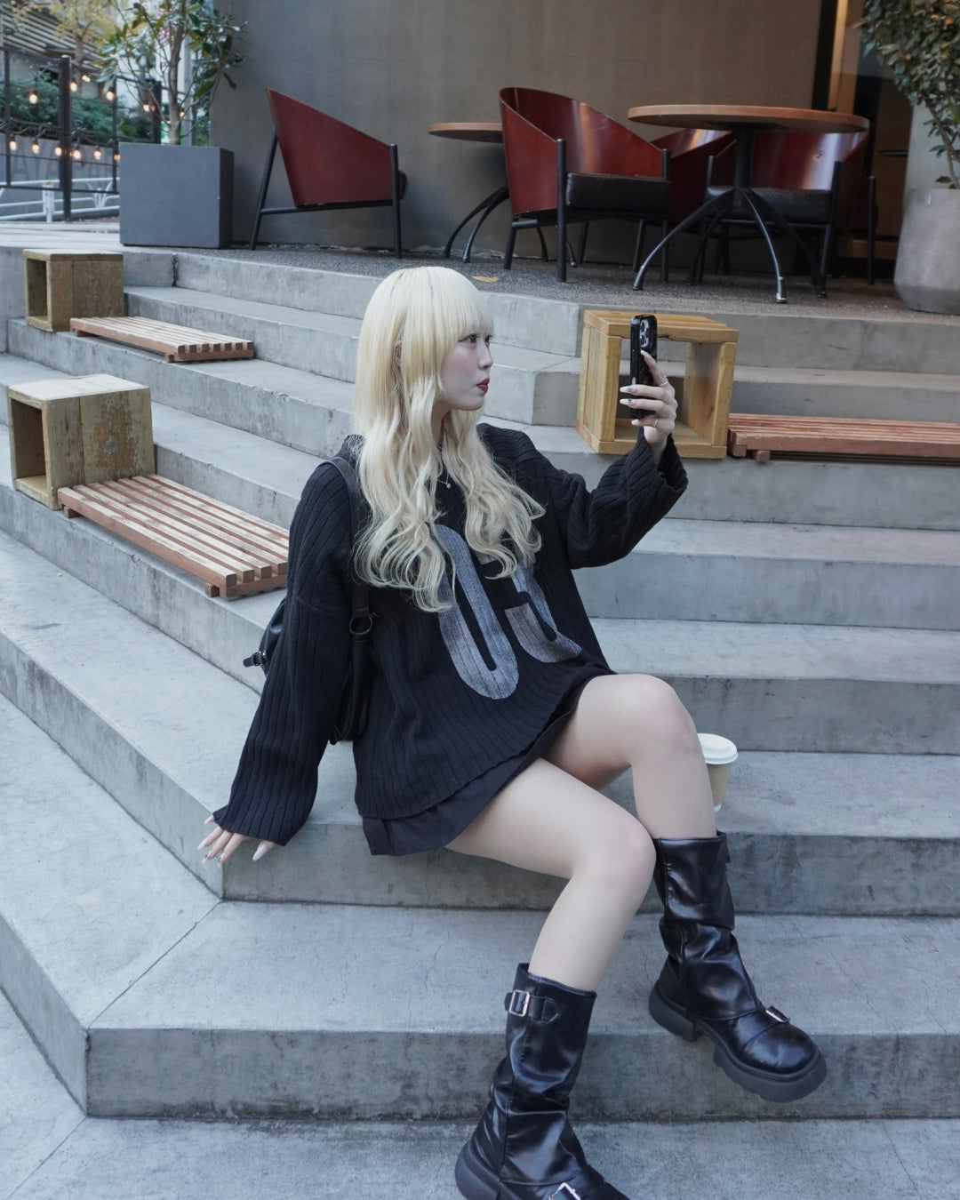 フロントナンバリングニット HZ2167