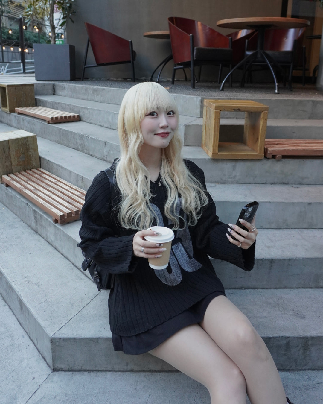 フロントナンバリングニット HZ2167