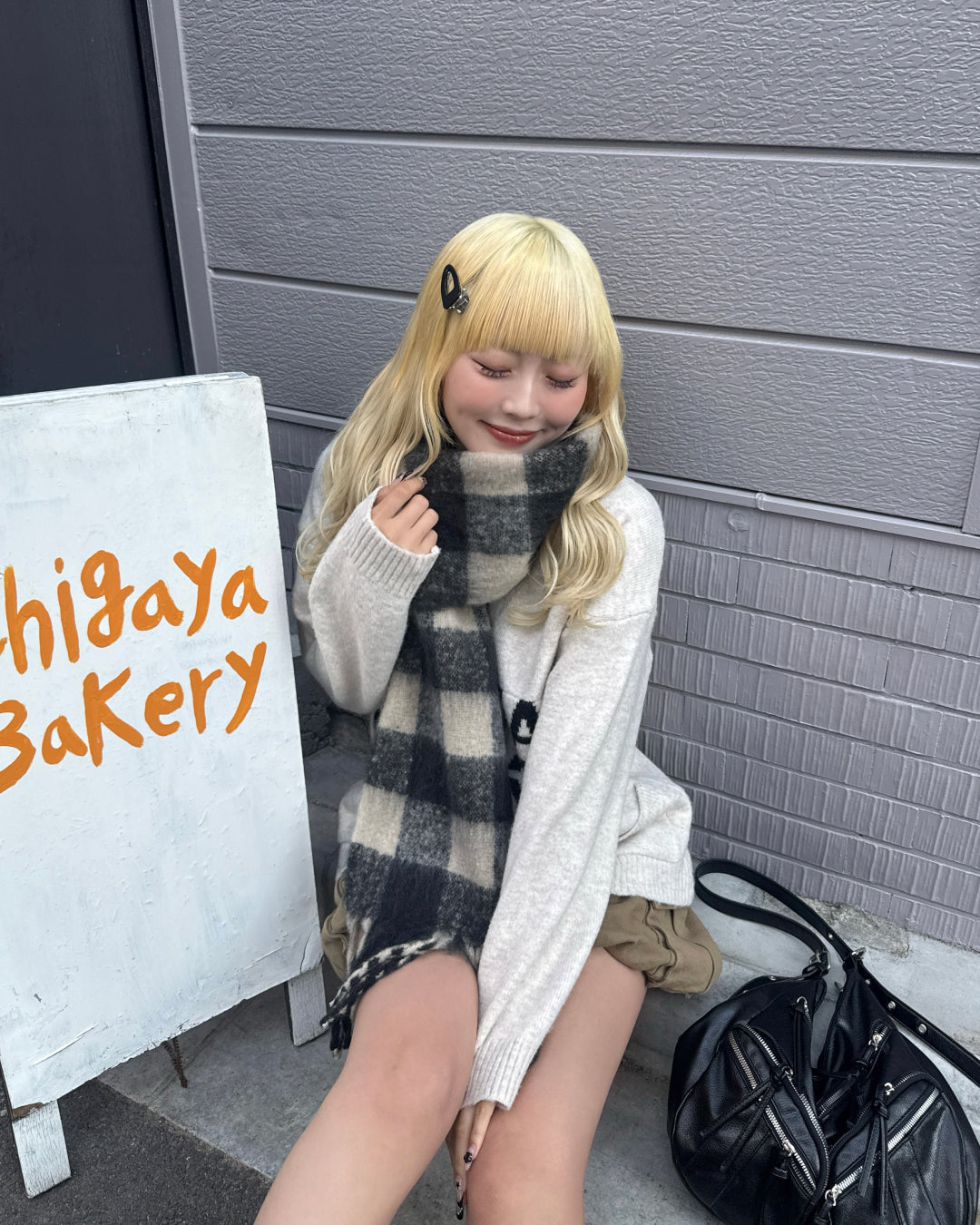 ブロックチェックマフラー HZ3003 – YOLO（ヨロ）｜ファッション通販