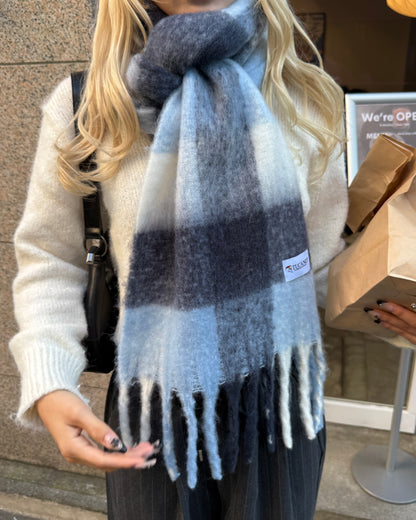 オンブレチェックマフラー HZ3004