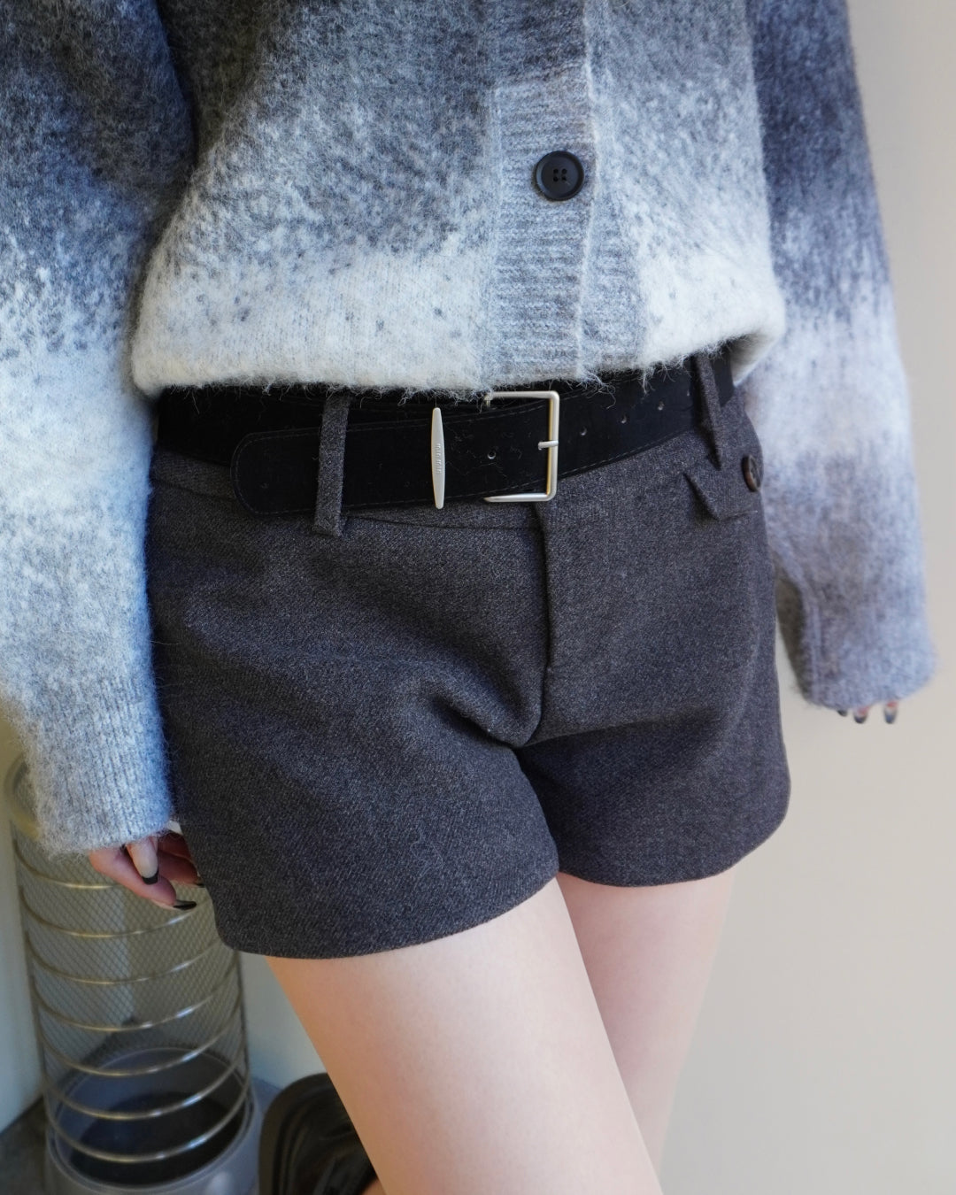 ベルト付きショートパンツ HZ3014