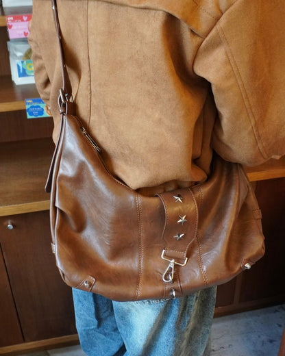 スタッズショルダーバッグ HZ3018