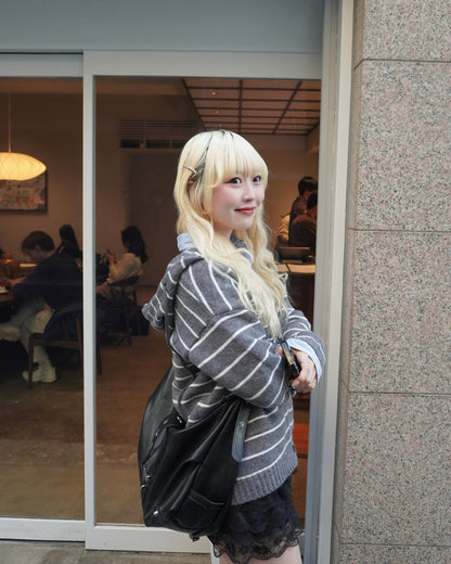 スタッズショルダーバッグ HZ3018