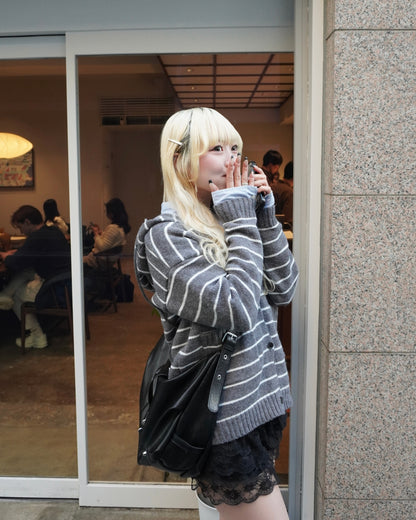 スタッズショルダーバッグ HZ3018