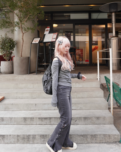 オフショルダーロンT HZ3038