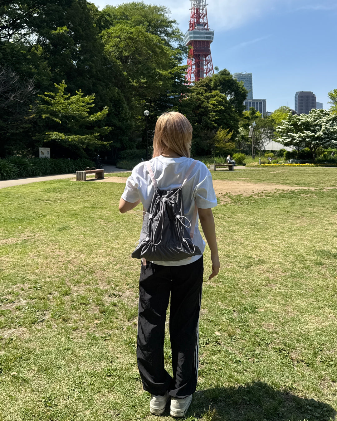 サイドストライプナイロンパンツ HZ3044