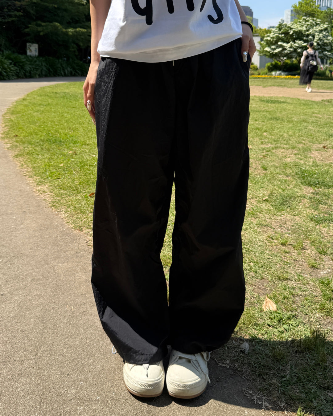 サイドストライプナイロンパンツ HZ3044