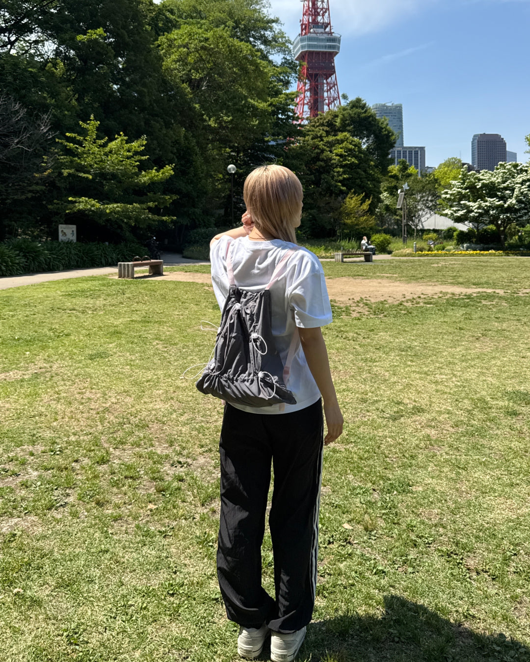 サイドストライプナイロンパンツ HZ3044