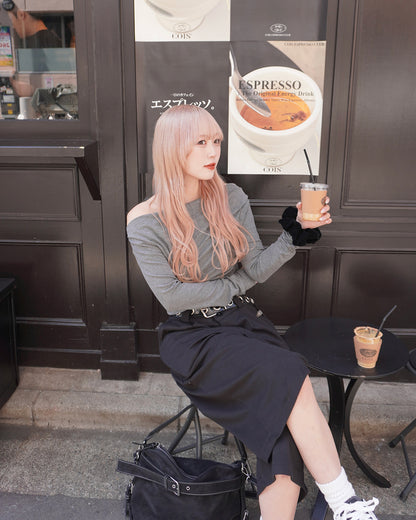 ウールクロップドカジュアルパンツHZ3070