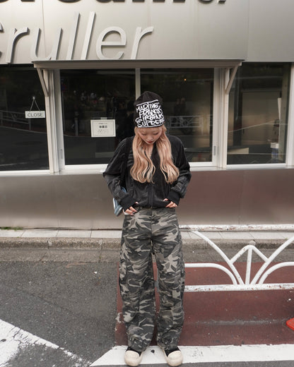 カーブシルエット迷彩パンツ HZ3081