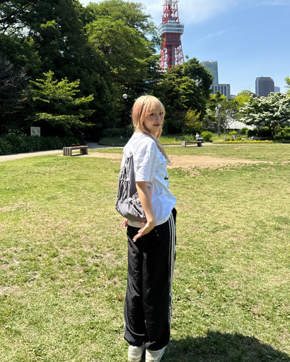 ハイストリートオーバーレタープリントTシャツ HZ3106