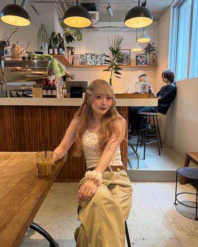 ワイドストレートパンツ HS3199