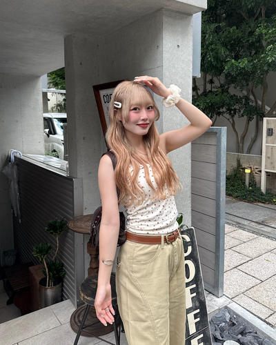 ワイドストレートパンツ HS3199