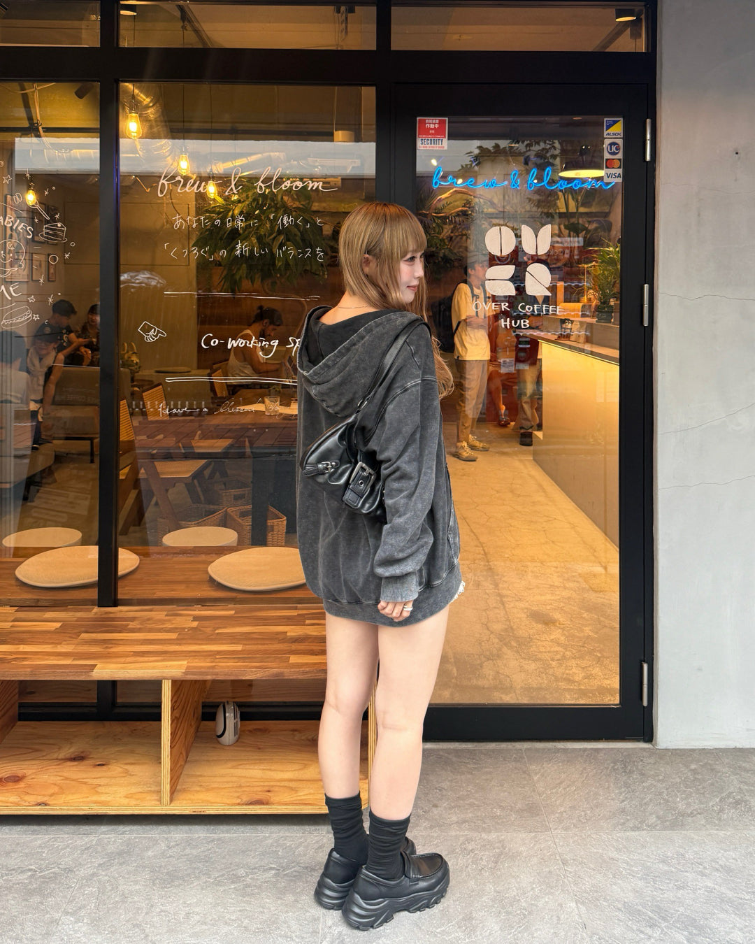 即納】ウォッシュ加工オーバーサイズジップパーカー HZ5002 – YOLO