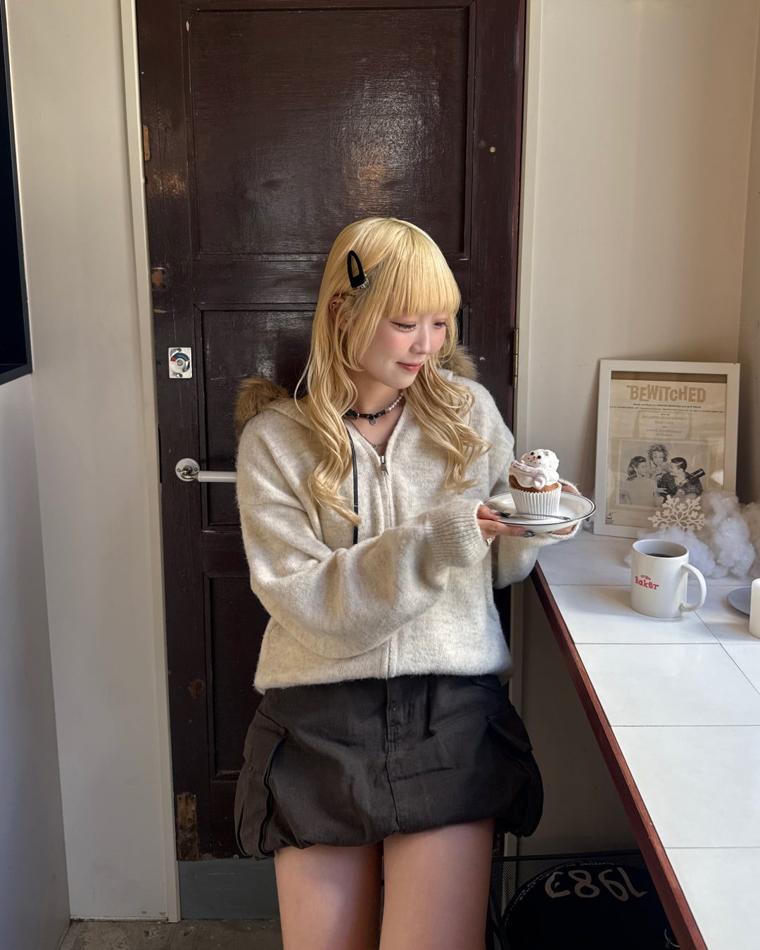 即納】ニットファーパーカー HZ5017 – YOLO（ヨロ）｜ファッション通販