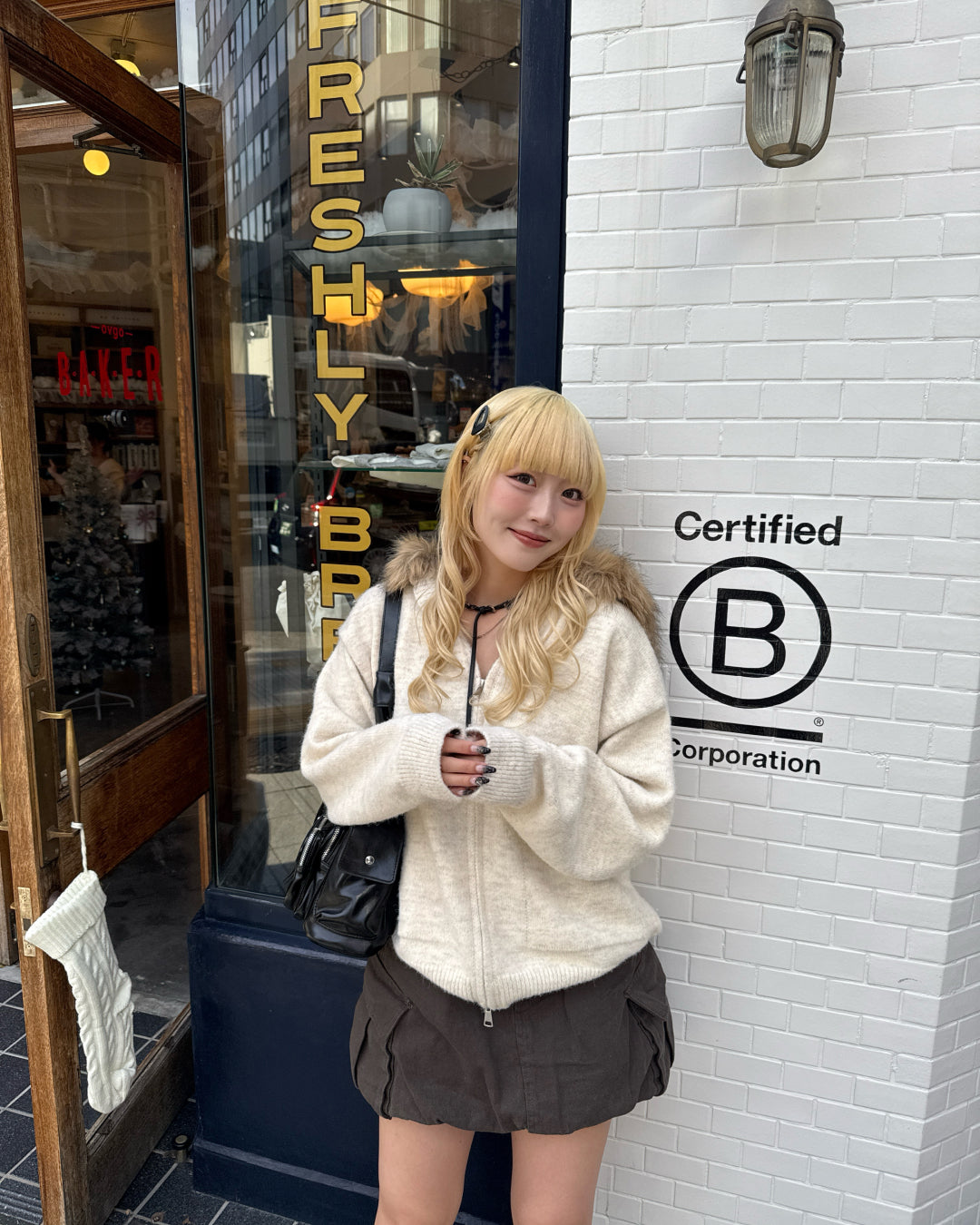 即納】ニットファーパーカー HZ5017 – YOLO（ヨロ）｜ファッション通販