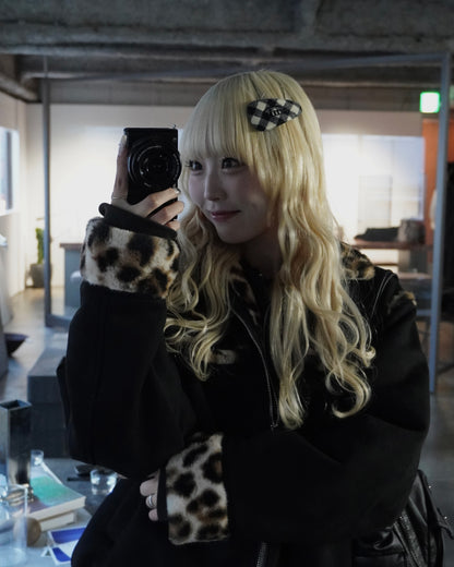 【即納】レオパードポイントファーブルゾン HZ5019