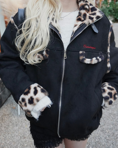 【即納】レオパードポイントファーブルゾン HZ5019