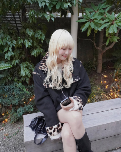 【即納】レオパードポイントファーブルゾン HZ5019