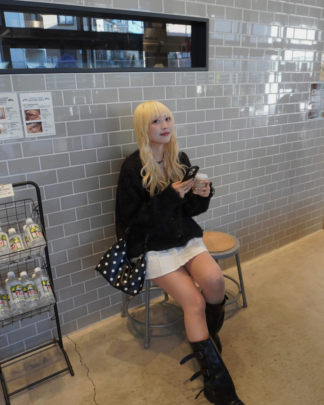 【即納】ドットミニバッグ HZ5022