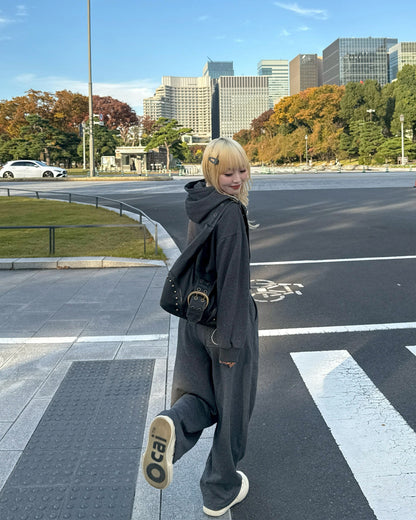 【11/25 19:00販売開始 オリジナル 即納】ラメストーンパーカー HZ6000