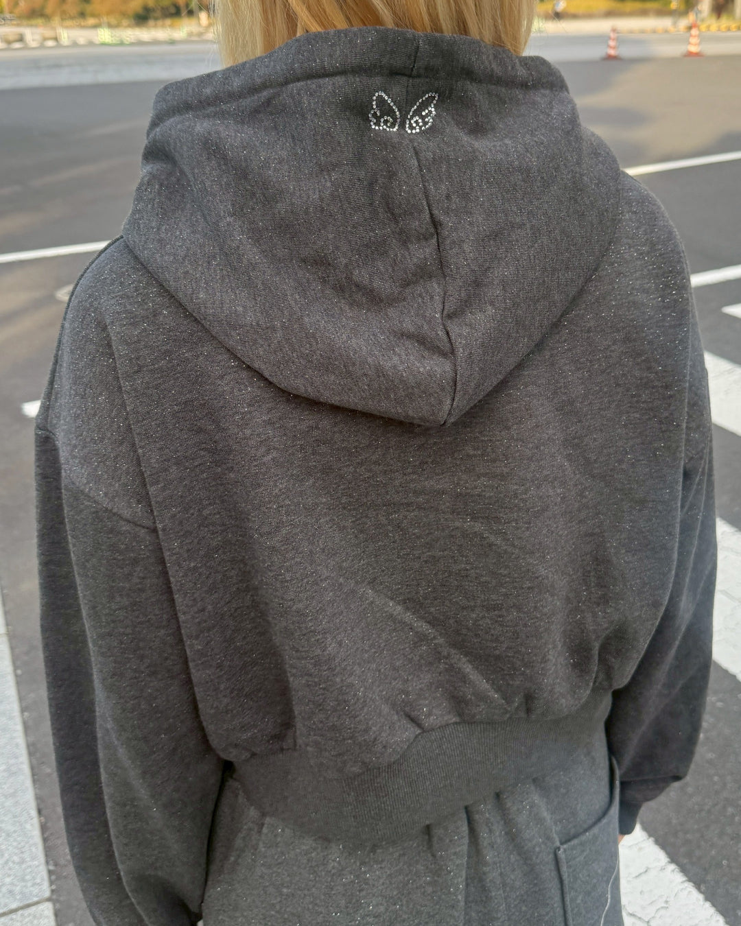 【11/25 19:00販売開始 オリジナル 即納】ラメストーンパーカー HZ6000