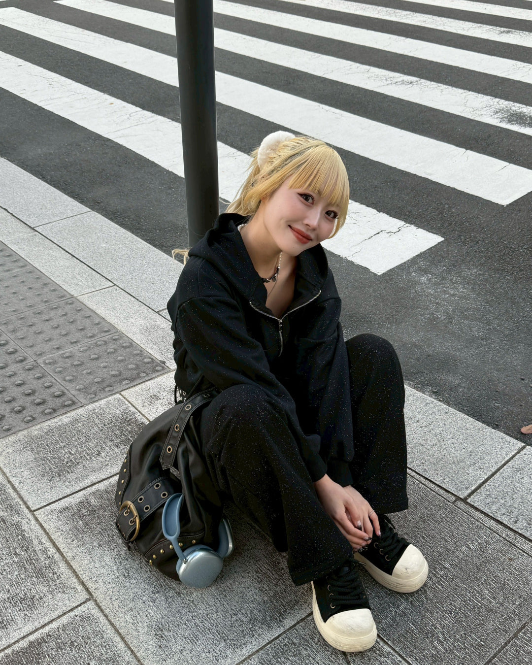 【11/25 19:00販売開始 オリジナル 即納】ラメストーンパーカー HZ6000