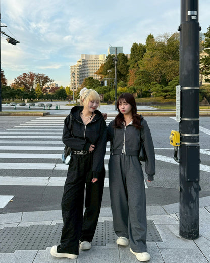 【11/25 19:00販売開始 オリジナル 即納】ラメストーンスウェットパンツ HZ6001