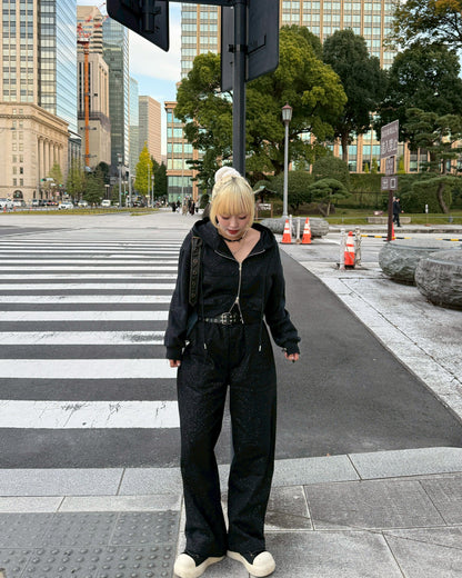 【11/25 19:00販売開始 オリジナル 即納】ラメストーンスウェットパンツ HZ6001