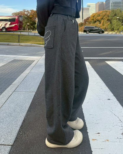 【11/25 19:00販売開始 オリジナル 即納】ラメストーンスウェットパンツ HZ6001