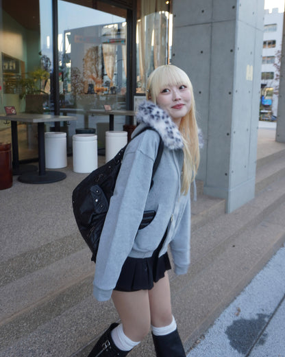 【オリジナル 即納】フードファーパーカー HZ6002