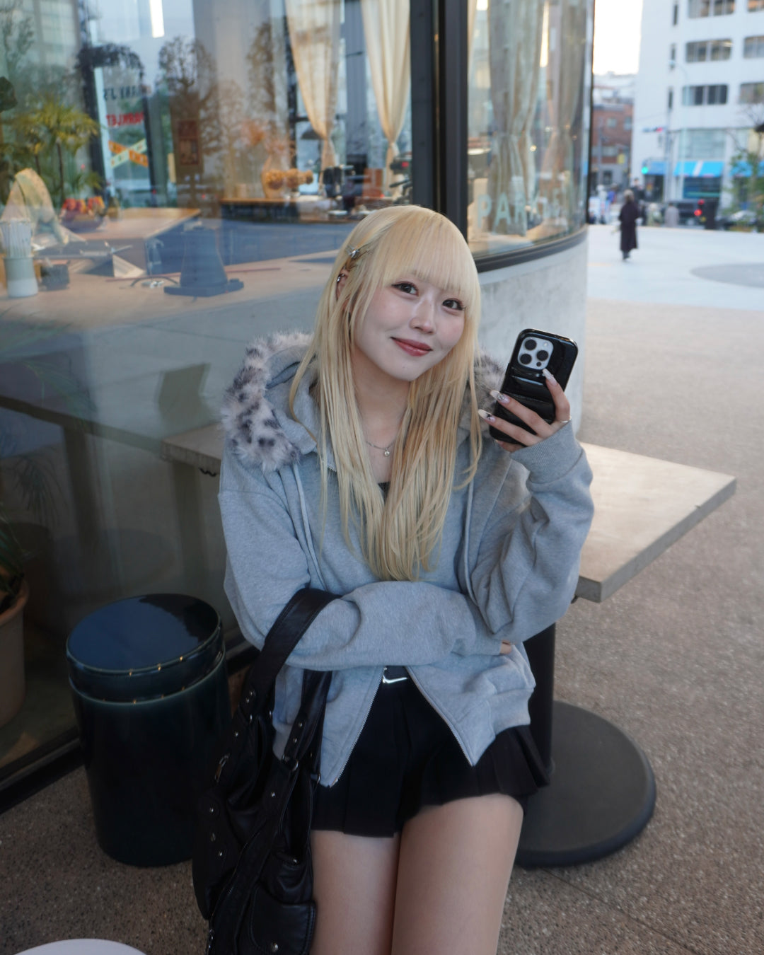 【オリジナル 即納】フードファーパーカー HZ6002