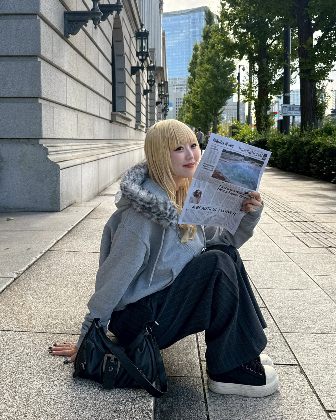 【11/25 19:00販売開始 オリジナル 即納】フードファーパーカー HZ6002