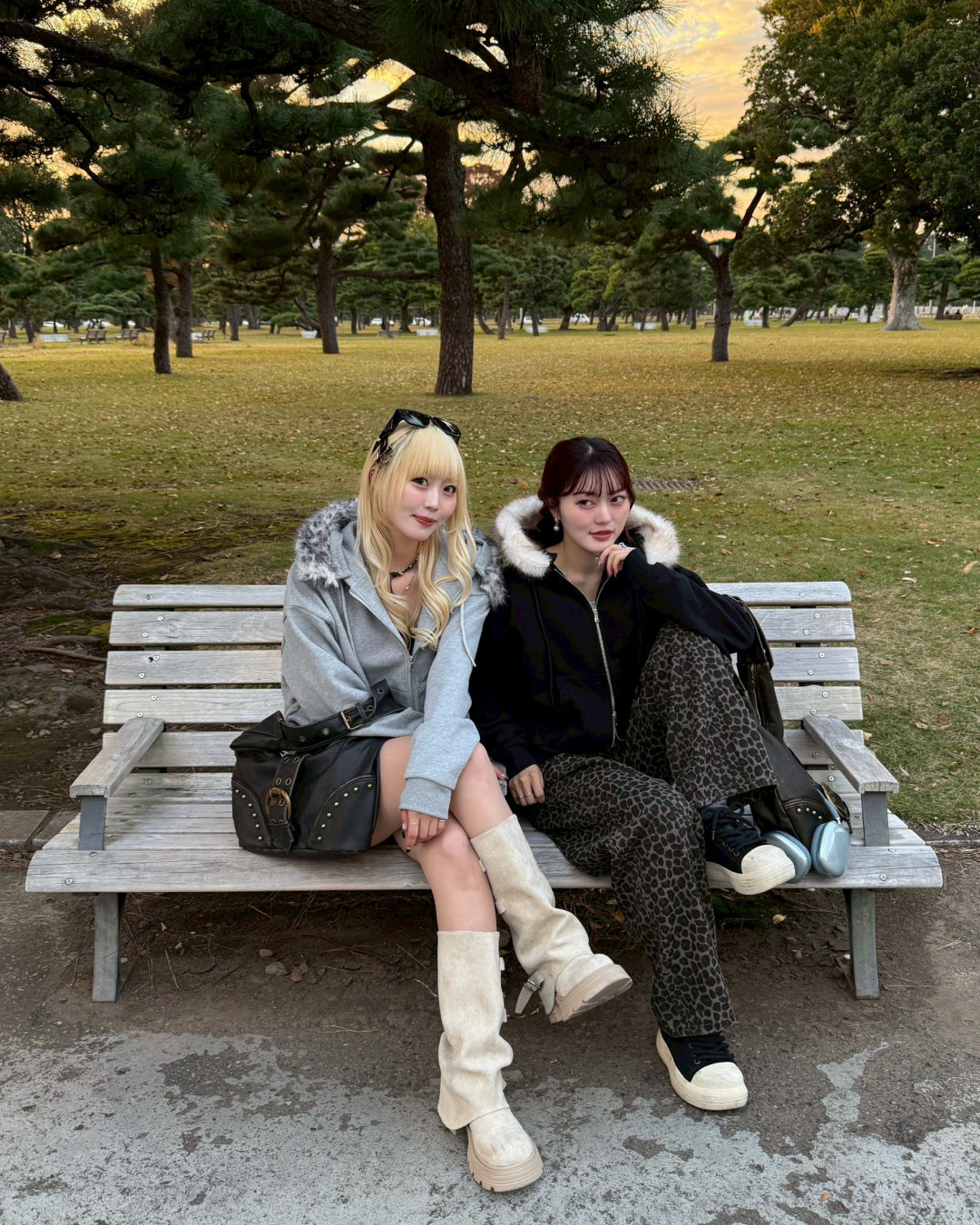 【11/25 19:00販売開始 オリジナル 即納】フードファーパーカー HZ6002