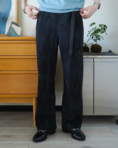 ベルト付きタイダイスウェットパンツ
ID0005