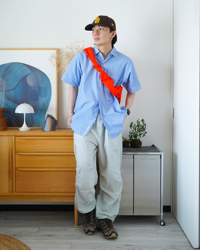 ドローコード付きカーゴパンツ ID0032