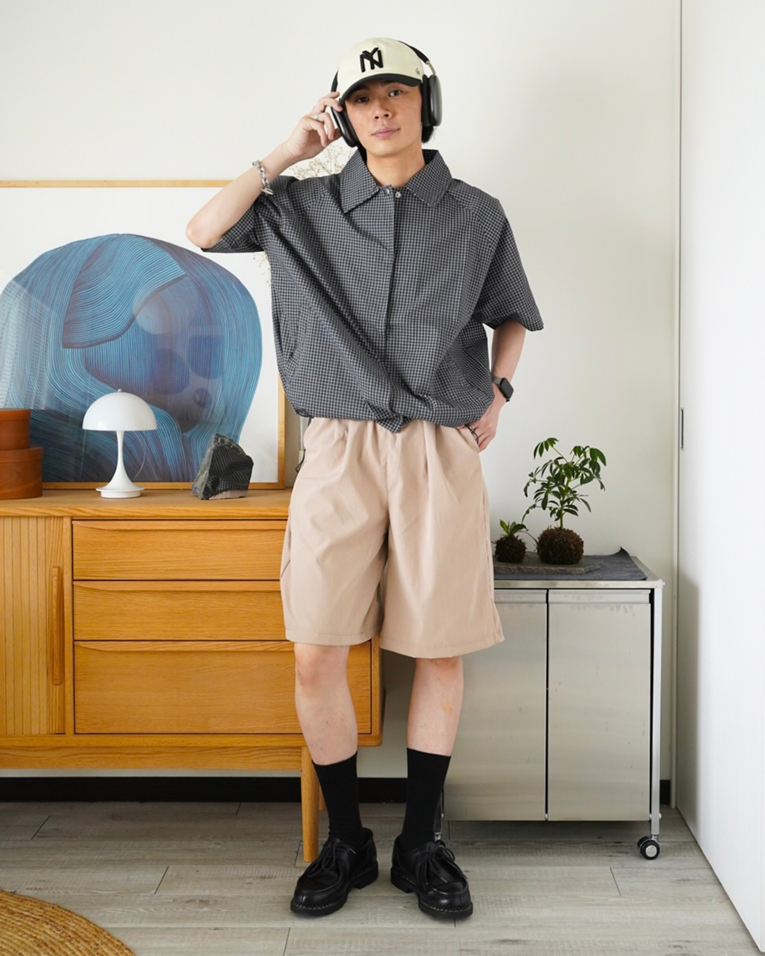 Ysbis LIMI ワイズビスリミ 縮絨 チェック シャツ コート カテゴリー